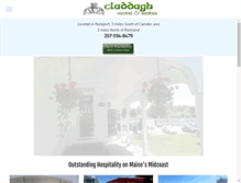 Tablet Screenshot of claddaghmotel.com